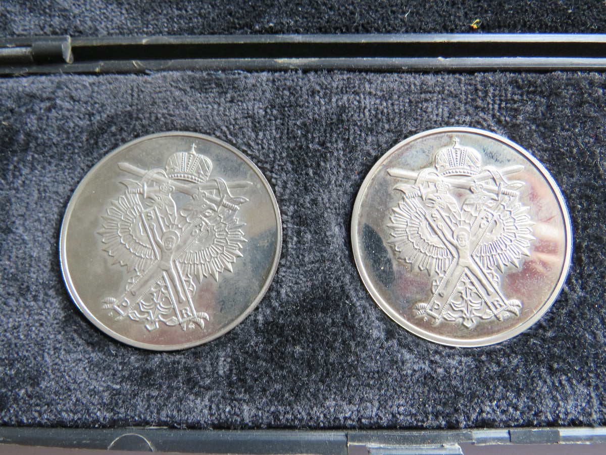 Cased Set of 3 Russian Commemorative Medals "300th Anniversary of the Russian Navy"