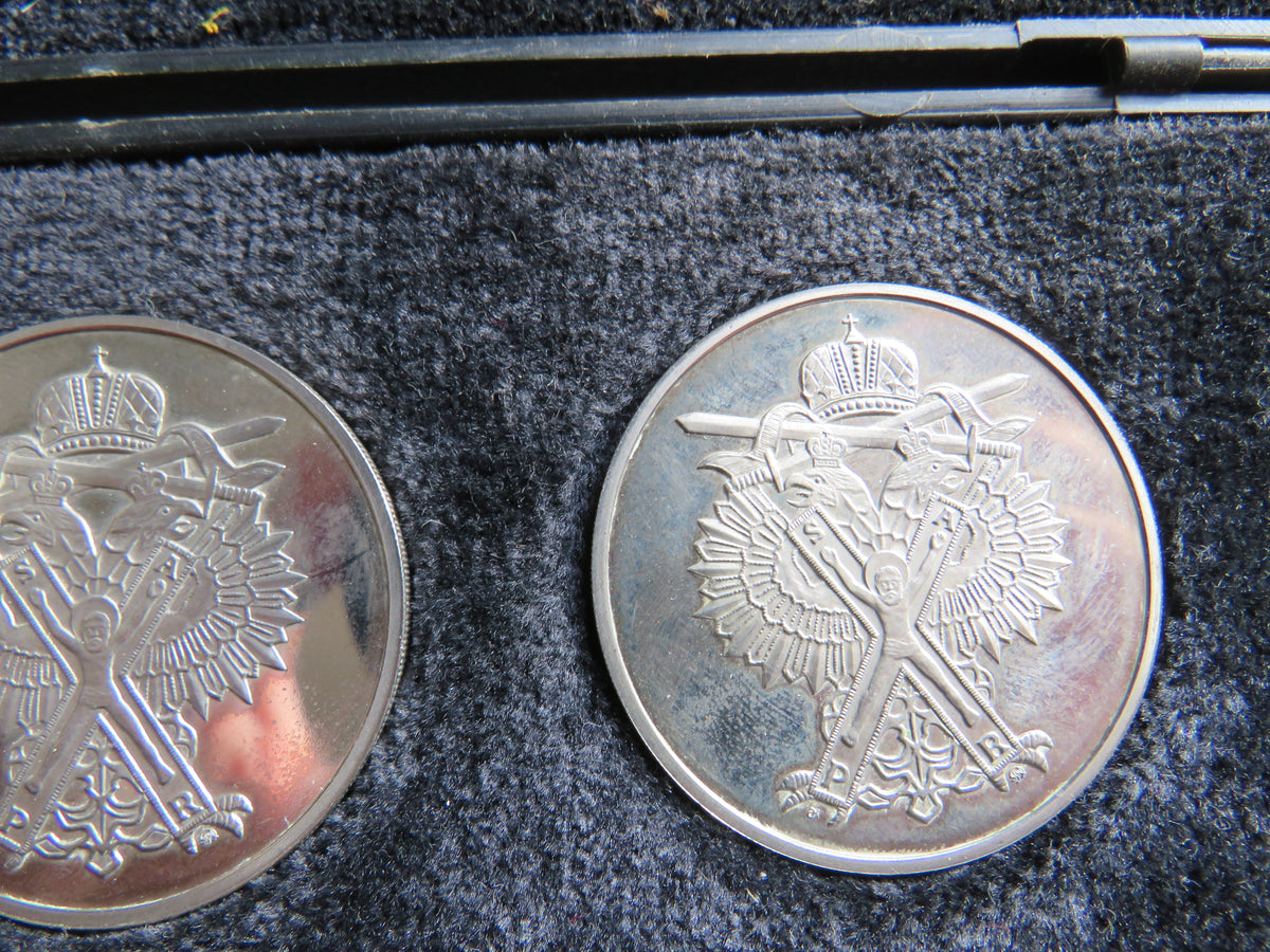 Cased Set of 3 Russian Commemorative Medals "300th Anniversary of the Russian Navy"
