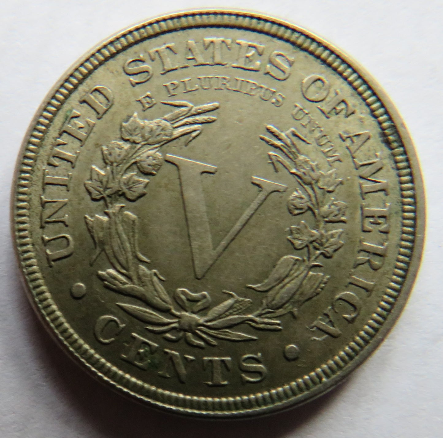 1883 "Cents" USA Liberty Head Nickel Coin In Higher Grade