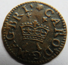 Load image into Gallery viewer, 1625-44 Charles I Ireland Richmond Issue Farthing Coin Good Example
