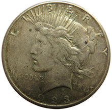 Load image into Gallery viewer, 1923 USA Silver $1 One Dollar Coin - Peace Dollar
