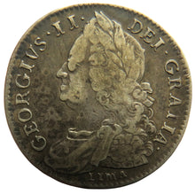 Load image into Gallery viewer, 1746 Lima King George II Silver Halfcrown Coin - Great Britain
