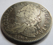 Load image into Gallery viewer, 1746 Lima King George II Silver Halfcrown Coin - Great Britain
