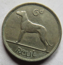 Load image into Gallery viewer, 1946 Ireland Eire Sixpence Coin
