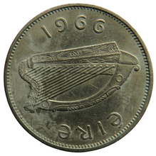 Load image into Gallery viewer, 1966 Ireland Eire Sixpence Coin
