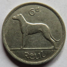 Load image into Gallery viewer, 1928 Ireland Eire Sixpence Coin
