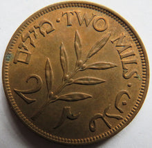 Load image into Gallery viewer, 1942 Palestine 2 Mils Coin In High Grade
