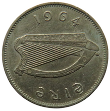 Load image into Gallery viewer, 1964 Ireland Eire Sixpence Coin
