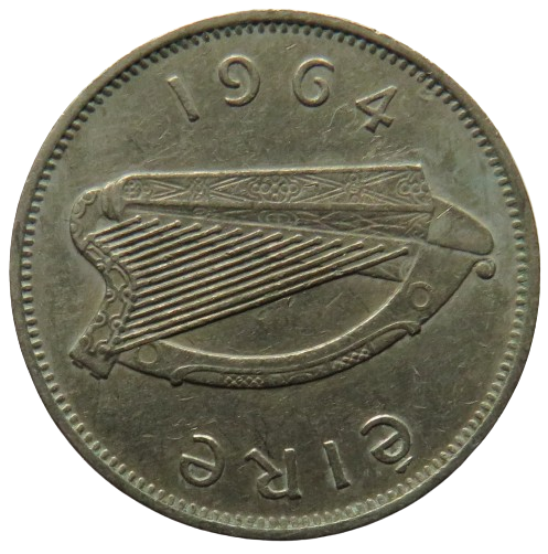 1964 Ireland Eire Sixpence Coin