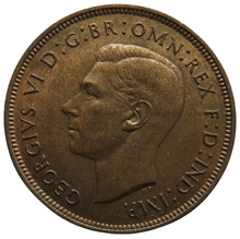 Load image into Gallery viewer, 1937 King George VI One Penny Coin In High Grade,.
