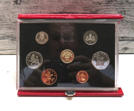 1987 United Kingdom Proof Coin Collection / Set By The Royal Mint