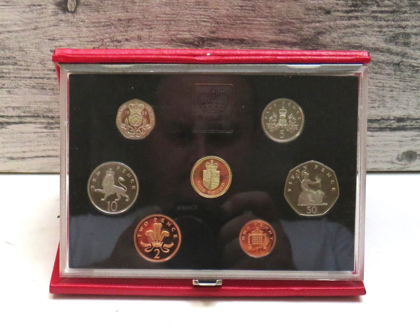 1988 United Kingdom Proof Coin Collection / Set By The Royal Mint