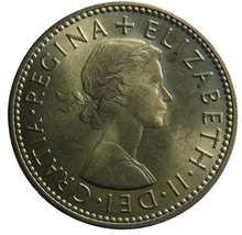 Load image into Gallery viewer, 1965 Queen Elizabeth II Shilling Coin (English Reverse) High Grade
