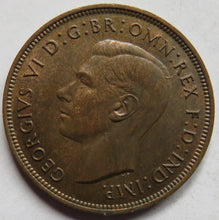 Load image into Gallery viewer, 1937 King George VI One Penny Coin In High Grade.
