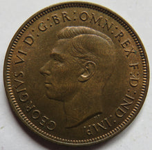 Load image into Gallery viewer, 1937 King George VI One Penny Coin In Higher Grade
