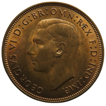 Load image into Gallery viewer, 1938 King George VI One Penny Coin In High Grade
