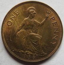 Load image into Gallery viewer, 1938 King George VI One Penny Coin In High Grade
