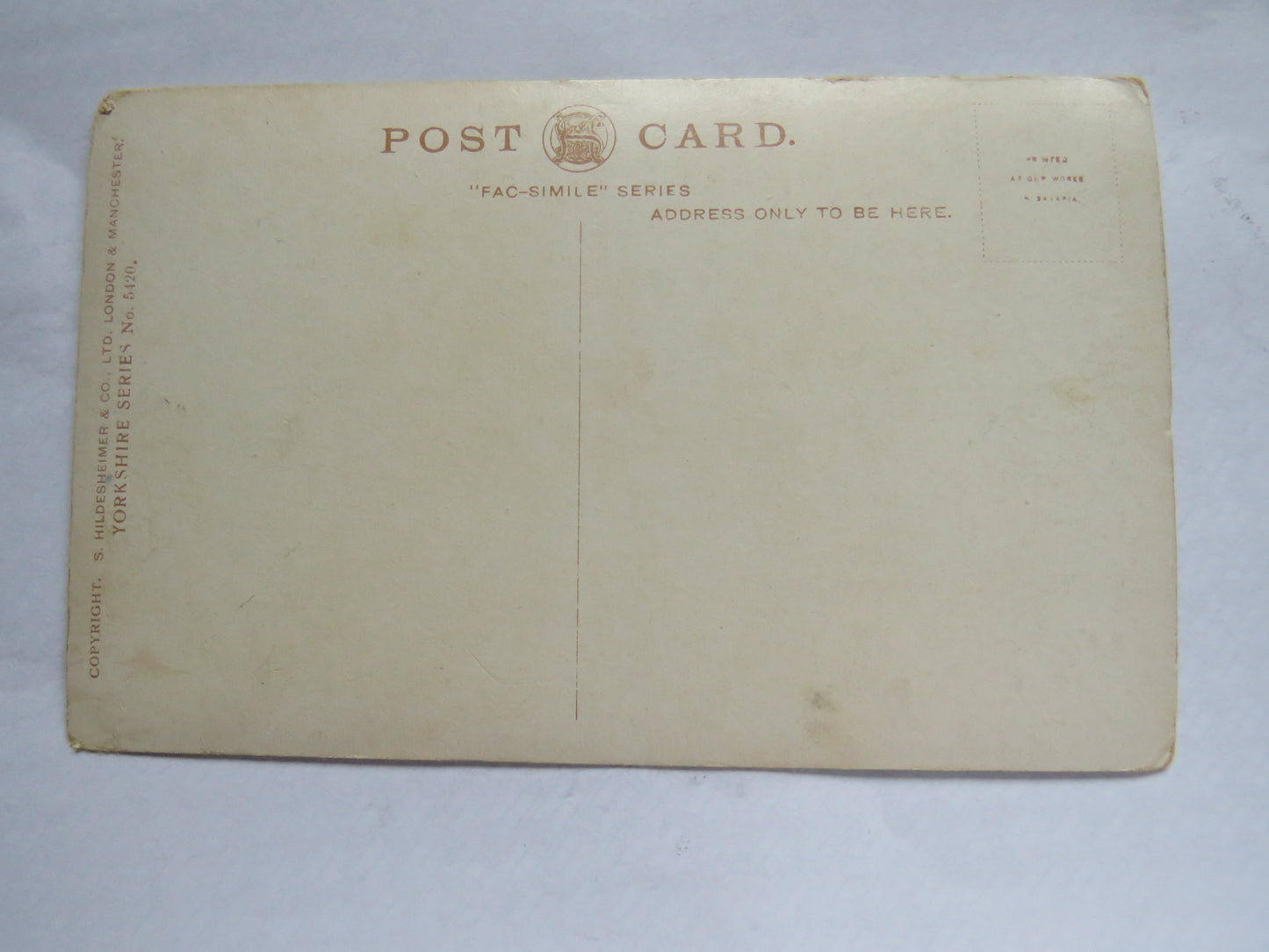 Vintage Postcard of Grimbald Crag on the Nidd