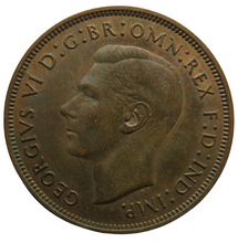 Load image into Gallery viewer, 1938 King George VI One Penny Coin In Better Grade
