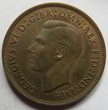 Load image into Gallery viewer, 1938 King George VI One Penny Coin In Better Grade
