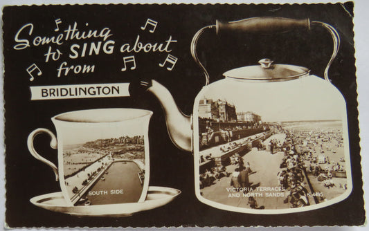 Vintage Postcard of Something to Sing About for Bridlington 1962