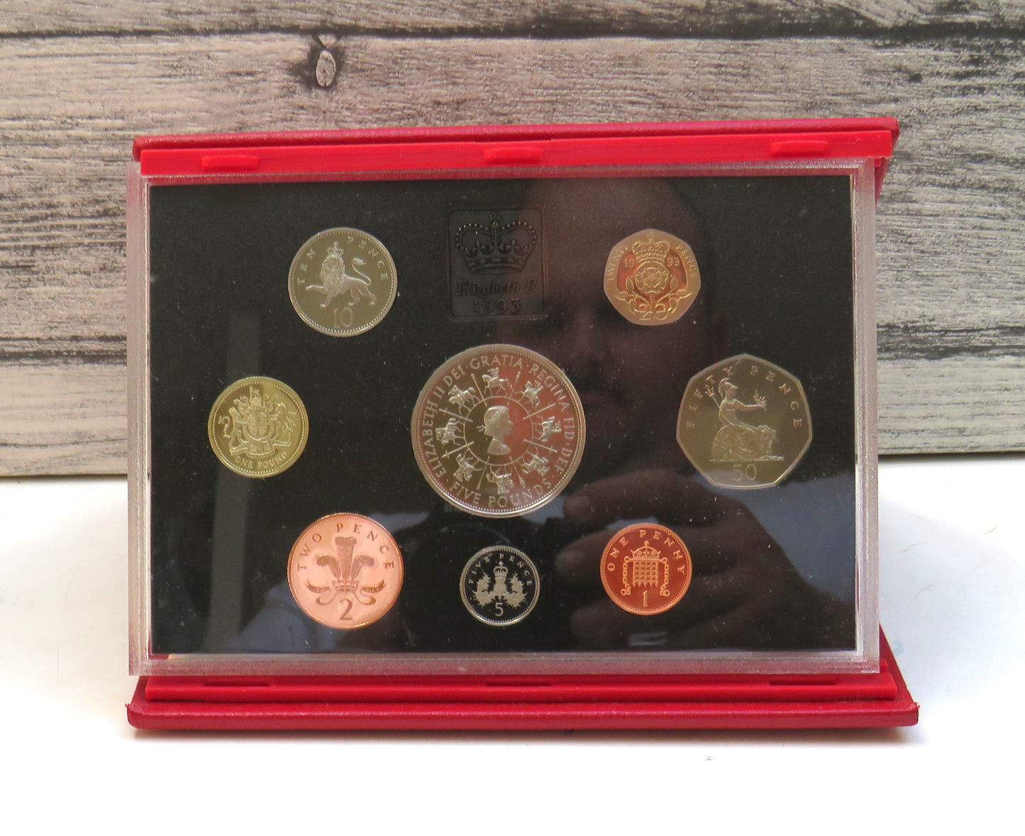 1993 United Kingdom Proof Coin Collection / Set By The Royal Mint