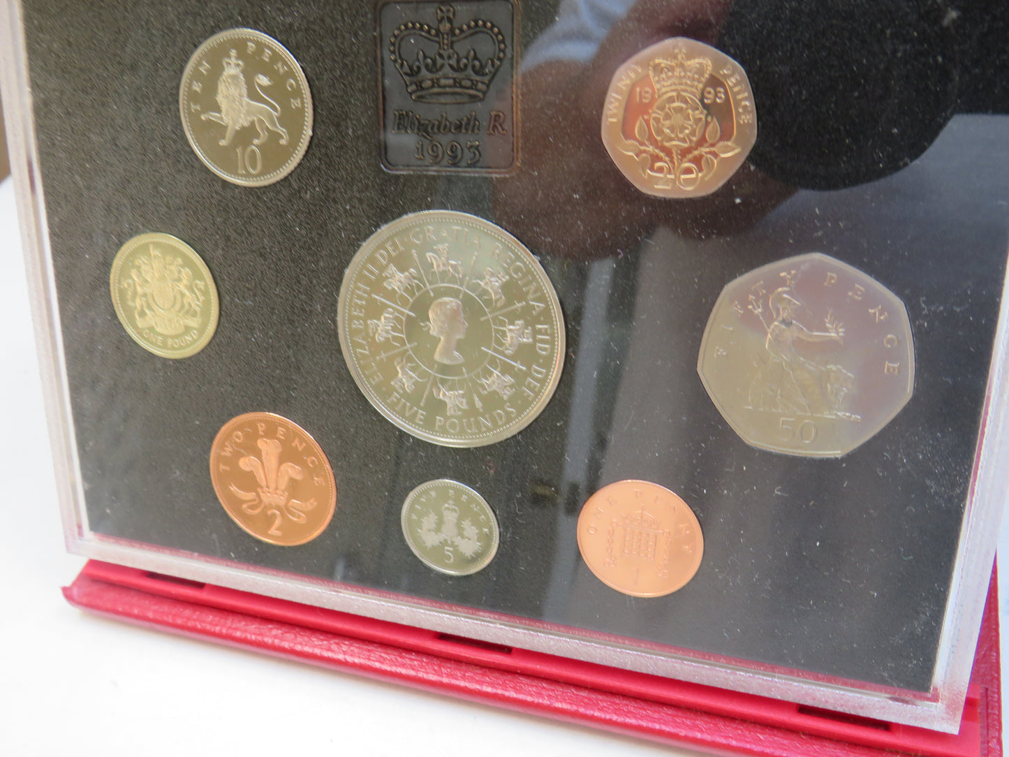 1993 United Kingdom Proof Coin Collection / Set By The Royal Mint