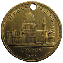 Load image into Gallery viewer, 1872 St. Paul&#39;s Cathedral London Medal Albert Edward Prince of Wales
