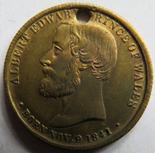 Load image into Gallery viewer, 1872 St. Paul&#39;s Cathedral London Medal Albert Edward Prince of Wales
