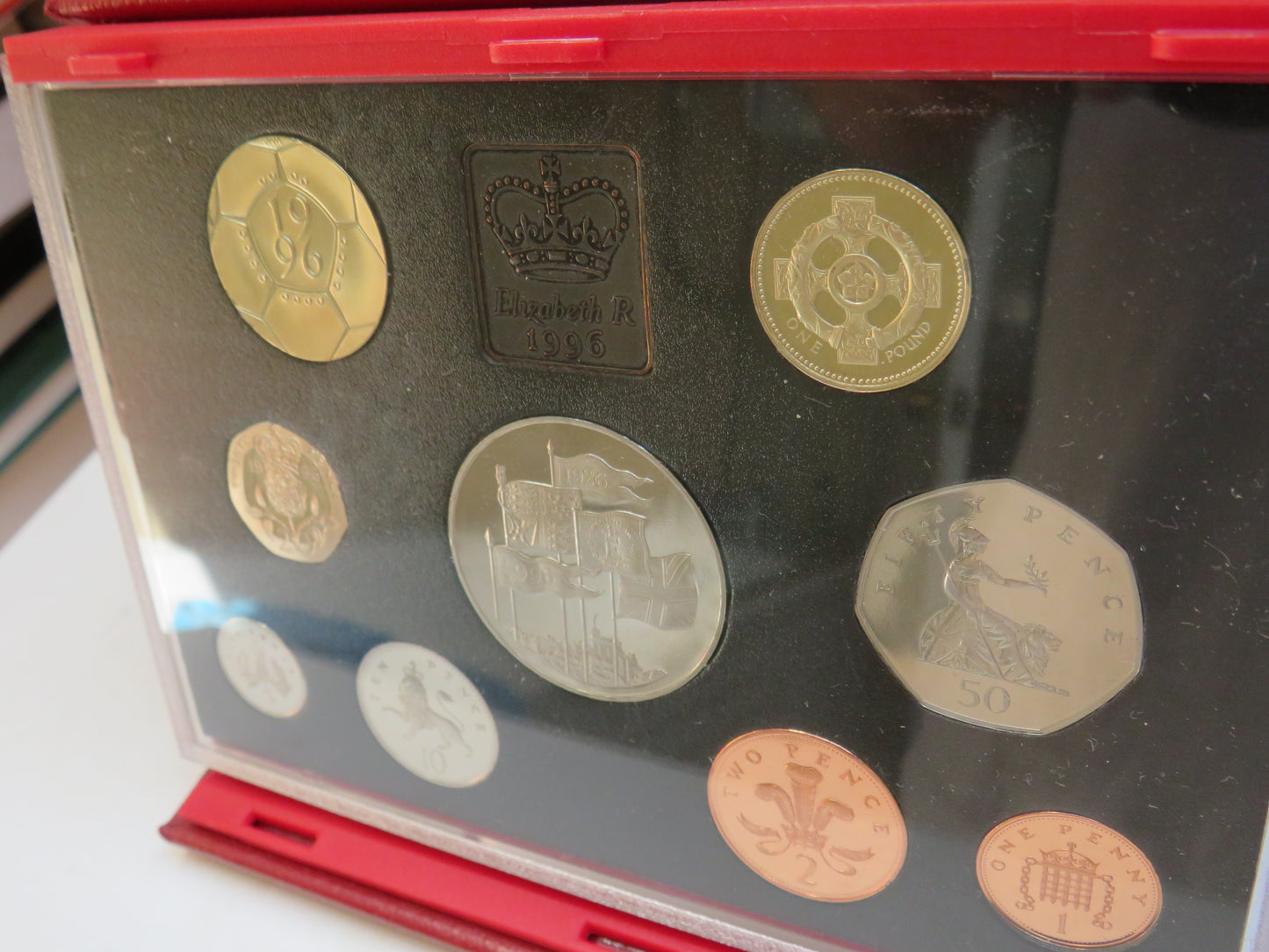 1996 United Kingdom Proof Coin Collection / Set By The Royal Mint