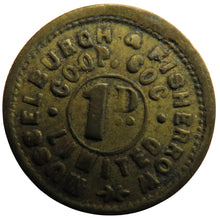 Load image into Gallery viewer, Musselburgh &amp; Fisherrow Cooperative Society 1d Penny Token
