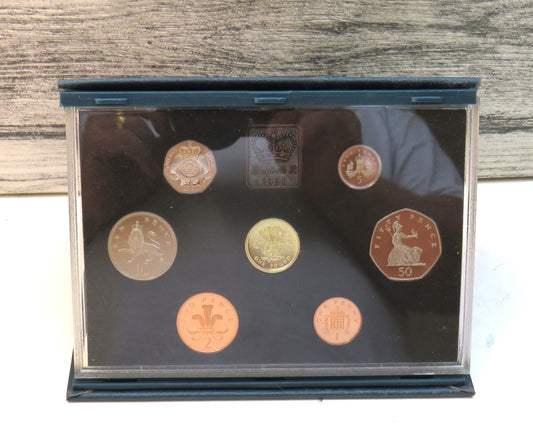 1991 United Kingdom Proof Coin Collection / Set By The Royal Mint
