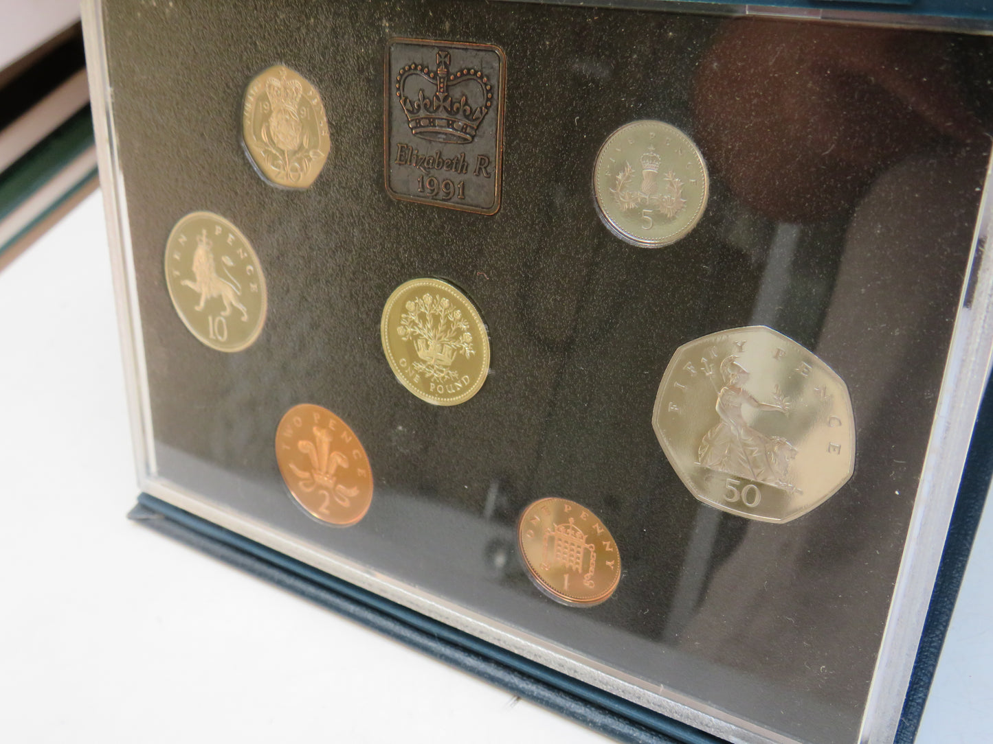 1991 United Kingdom Proof Coin Collection / Set By The Royal Mint