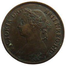 Load image into Gallery viewer, 1894 Queen Victoria Bun Head Farthing Coin - Great Britain
