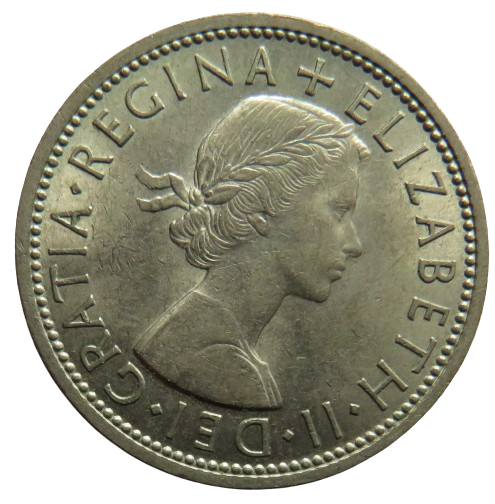 1966 Queen Elizabeth II Florin / Two Shillings Coin