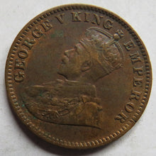 Load image into Gallery viewer, 1918 King George V India 1/4 Anna Coin
