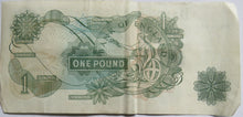 Load image into Gallery viewer, Bank of England £1 One Pound Banknote J.B. Page (HW67)
