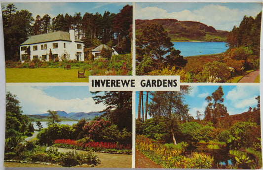 Vintage Postcard of Inverewe Gardens