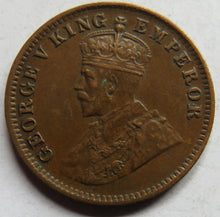 Load image into Gallery viewer, 1920 King George V India 1/4 Anna Coin
