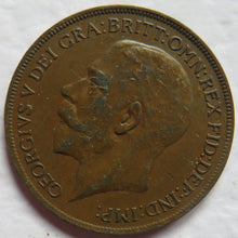 Load image into Gallery viewer, 1921 King George V One Penny Coin - Great Britain
