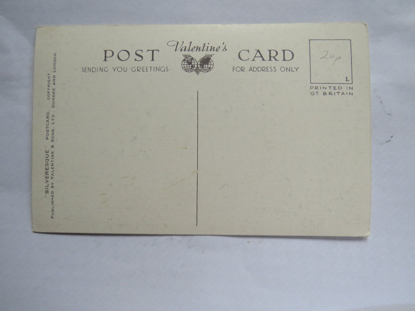 Vintage Postcard of Welsh Greetings, Swallow Falls, Bettws-Y-Cooed