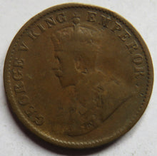 Load image into Gallery viewer, 1931 King George V India 1/4 Anna Coin
