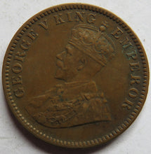 Load image into Gallery viewer, 1934 King George V India 1/4 Anna Coin
