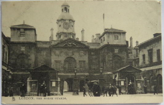 Vintage Postcard of London, The Horse Guards, Raphael Tuck & Sons