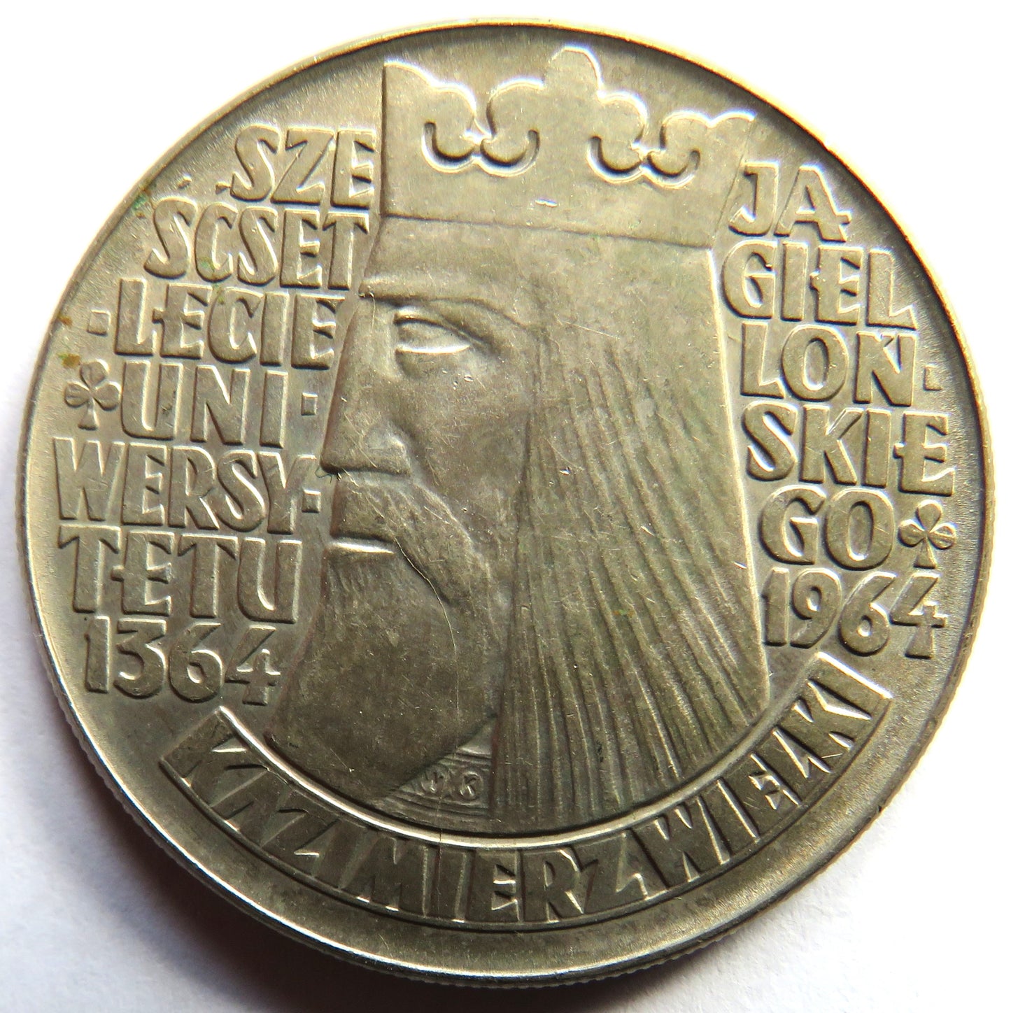 1964 Poland 10 Zlotys Coin