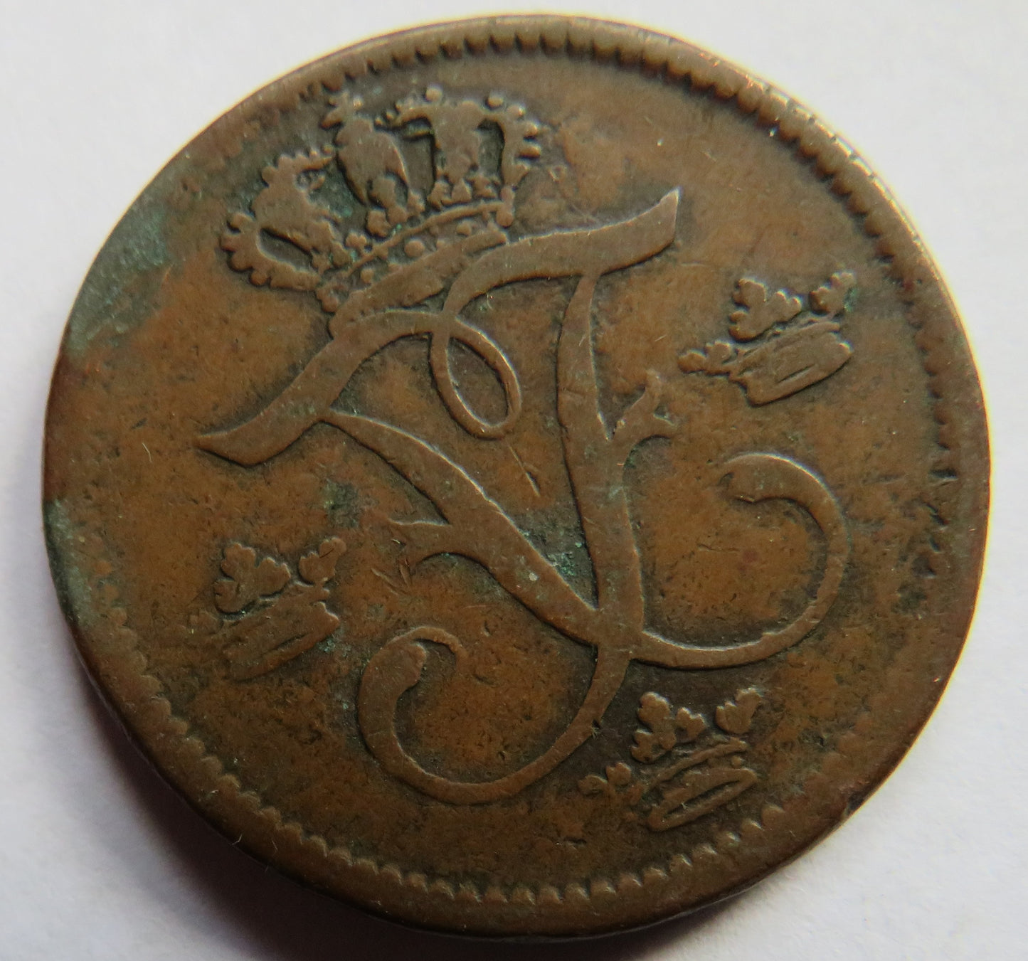 1750 Sweden One Ore Coin