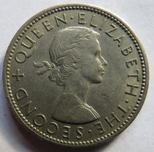 Load image into Gallery viewer, 1964 Queen Elizabeth II New Zealand One Florin Coin
