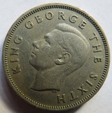 Load image into Gallery viewer, 1949 King George VI New Zealand One Florin Coin
