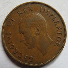 Load image into Gallery viewer, 1938 King George VI South Africa One Penny Coin
