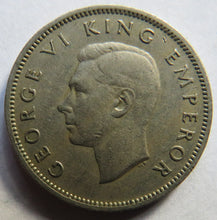 Load image into Gallery viewer, 1947 King George VI New Zealand One Shilling Coin
